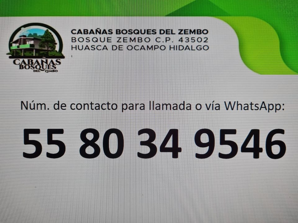 Cabañas Los Bosques del Zembo Nature lodge in Hidalgo, Mexico