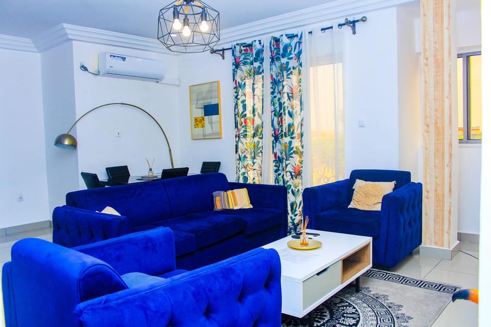 Appartement cosy blue bonapriso Apartment in Douala