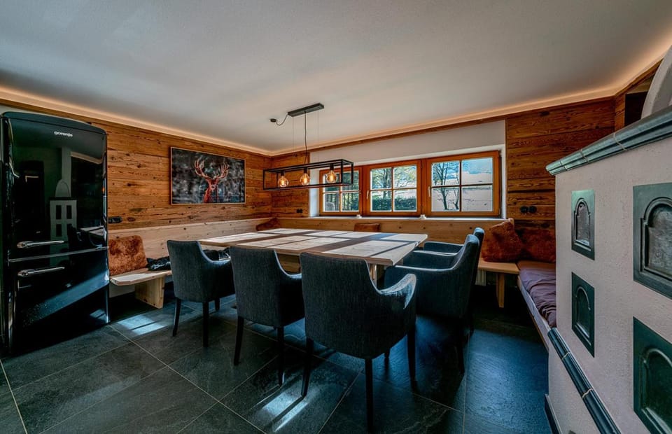 Living room, kitchen