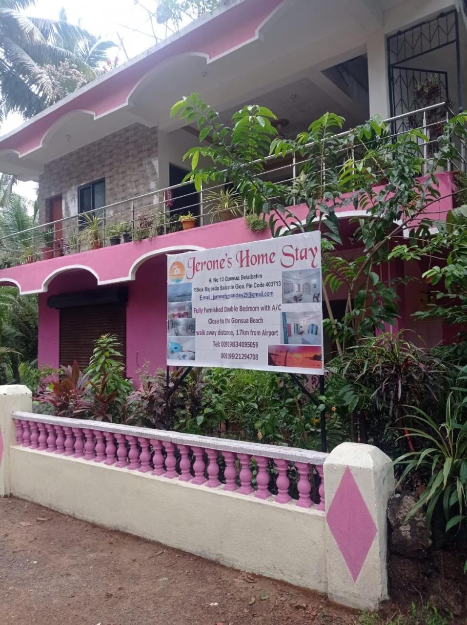Jerone's Home Stay Bed and Breakfast in Goa, India