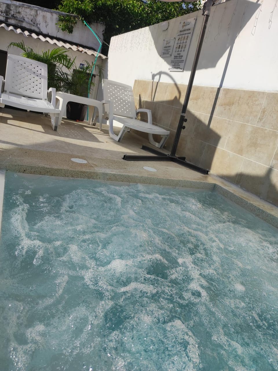Day, Hot Tub