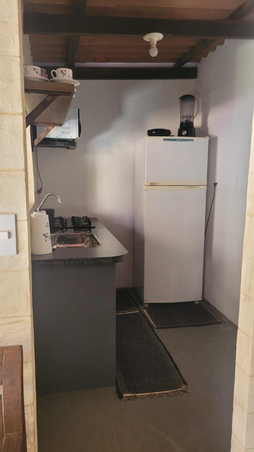 Kitchen or kitchenette, minibar, oven, stove