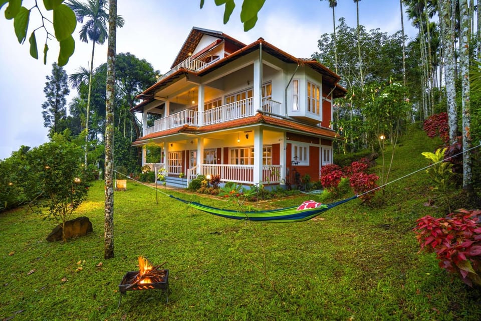 Property building, Garden, Garden view