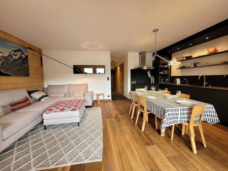 Appartement de charme avec jacuzzi et parking, 6 pers. aux Gets - FR-1-598-92 Apartment in Les Gets