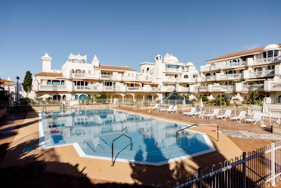 Property building, Pool view, Swimming pool