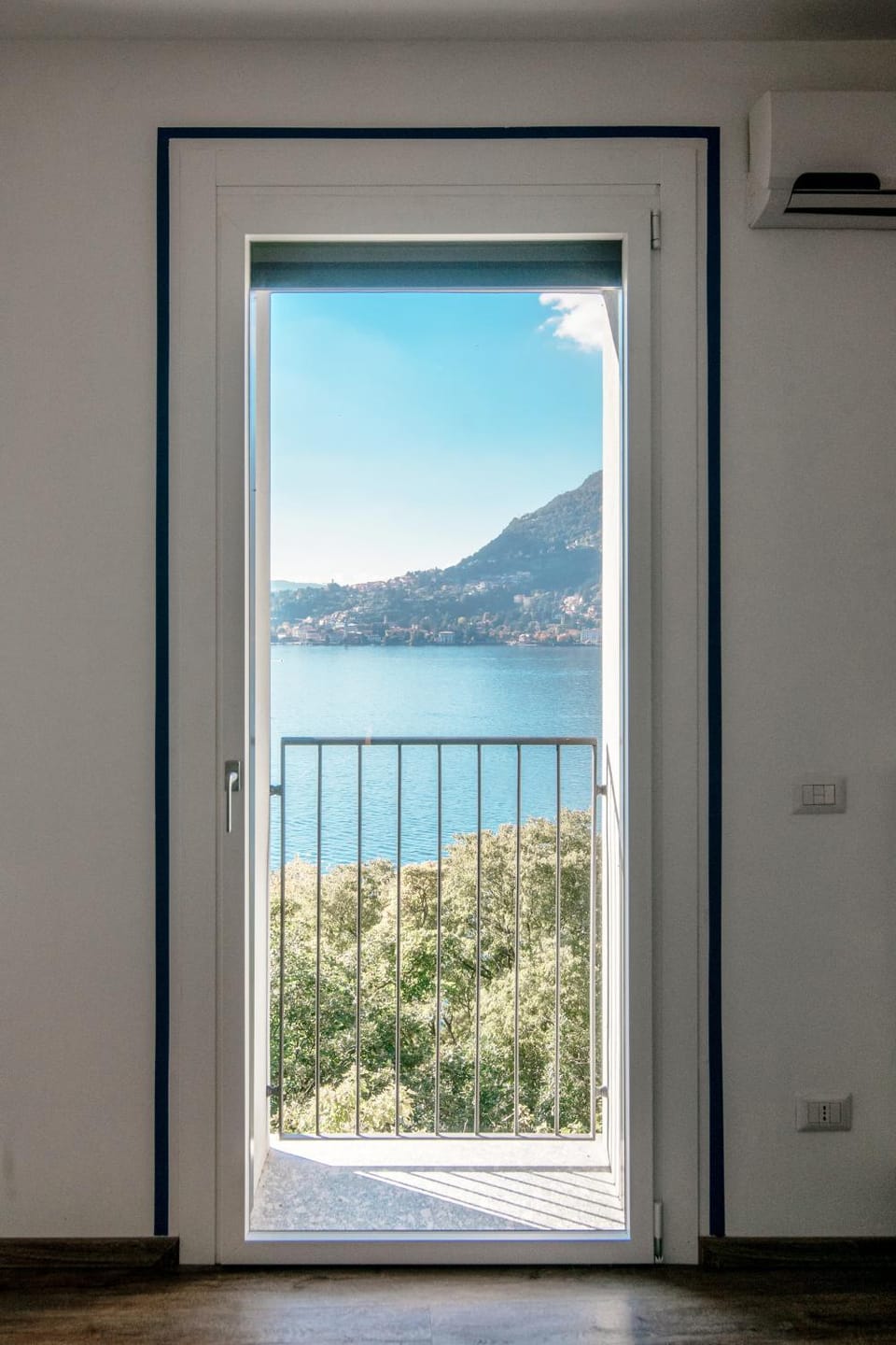An armchair on the Lake Apartment in Como