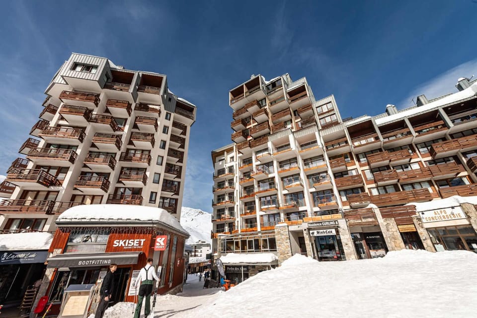Résidence Curling A - Par dessus les toits, vue Grande Motte MAE-1164 Apartment in Tignes