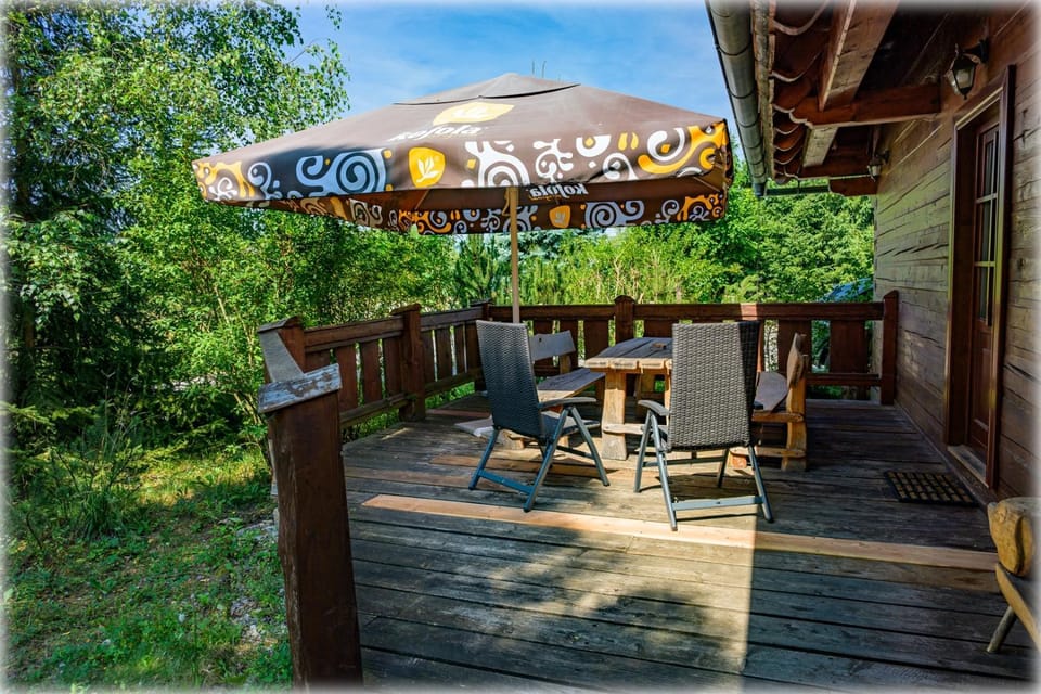 Property building, Summer, Seating area