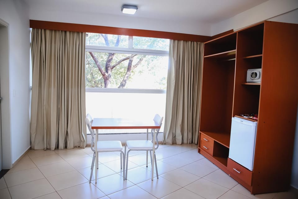 Dining area, minibar, safe