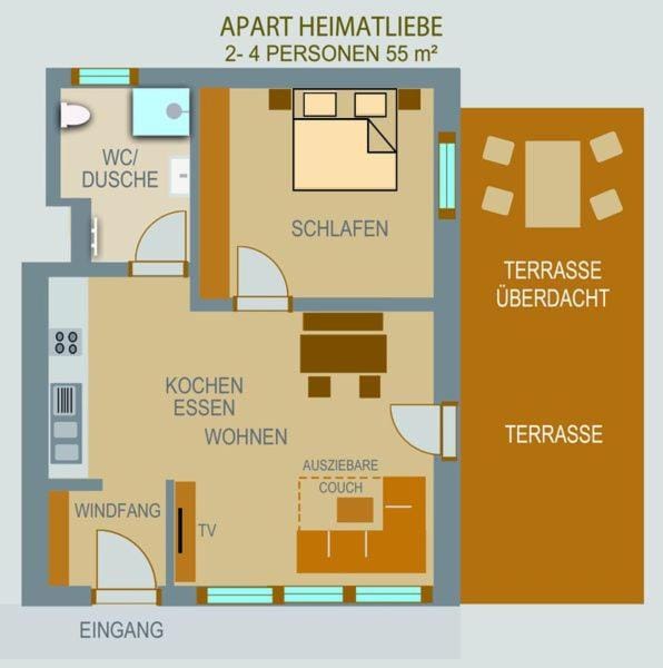 Apart Heimatliebe Apartment in Trentino-South Tyrol