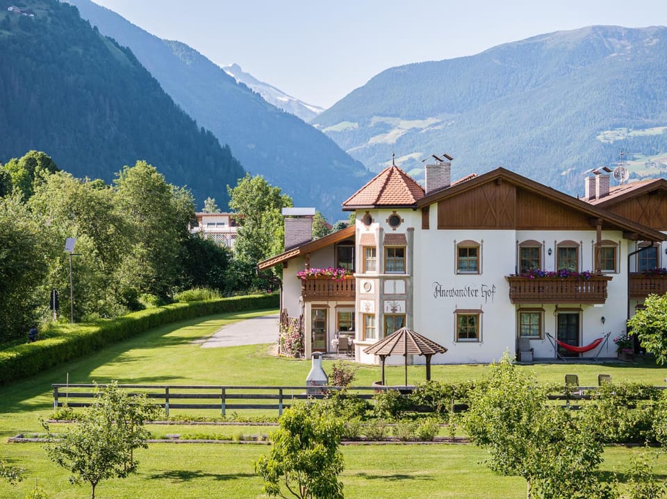Property building, Garden view