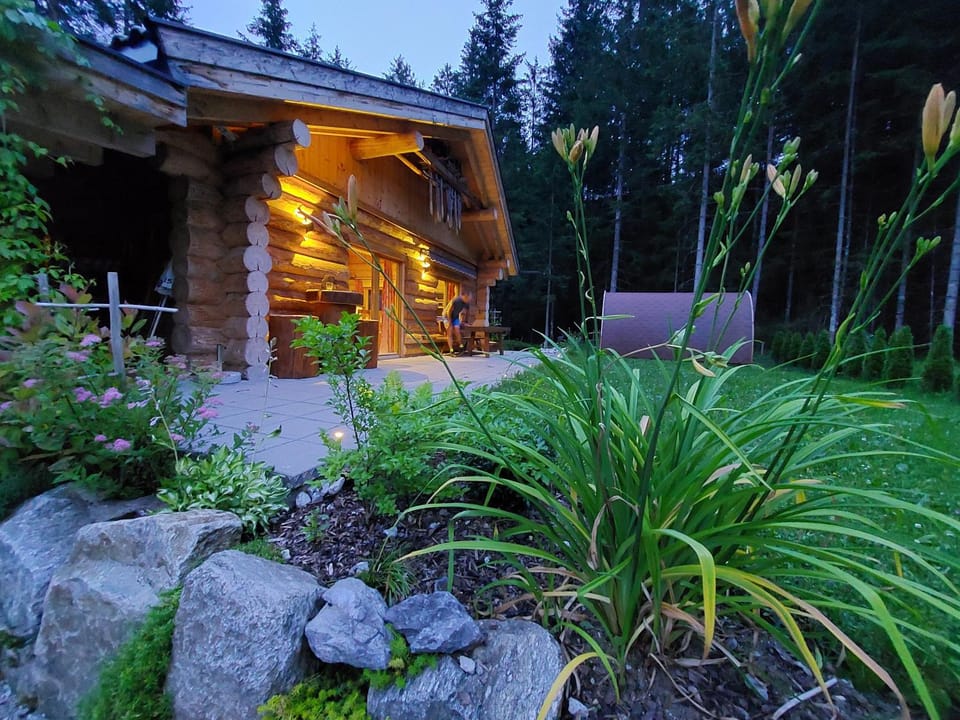 Property building, Garden