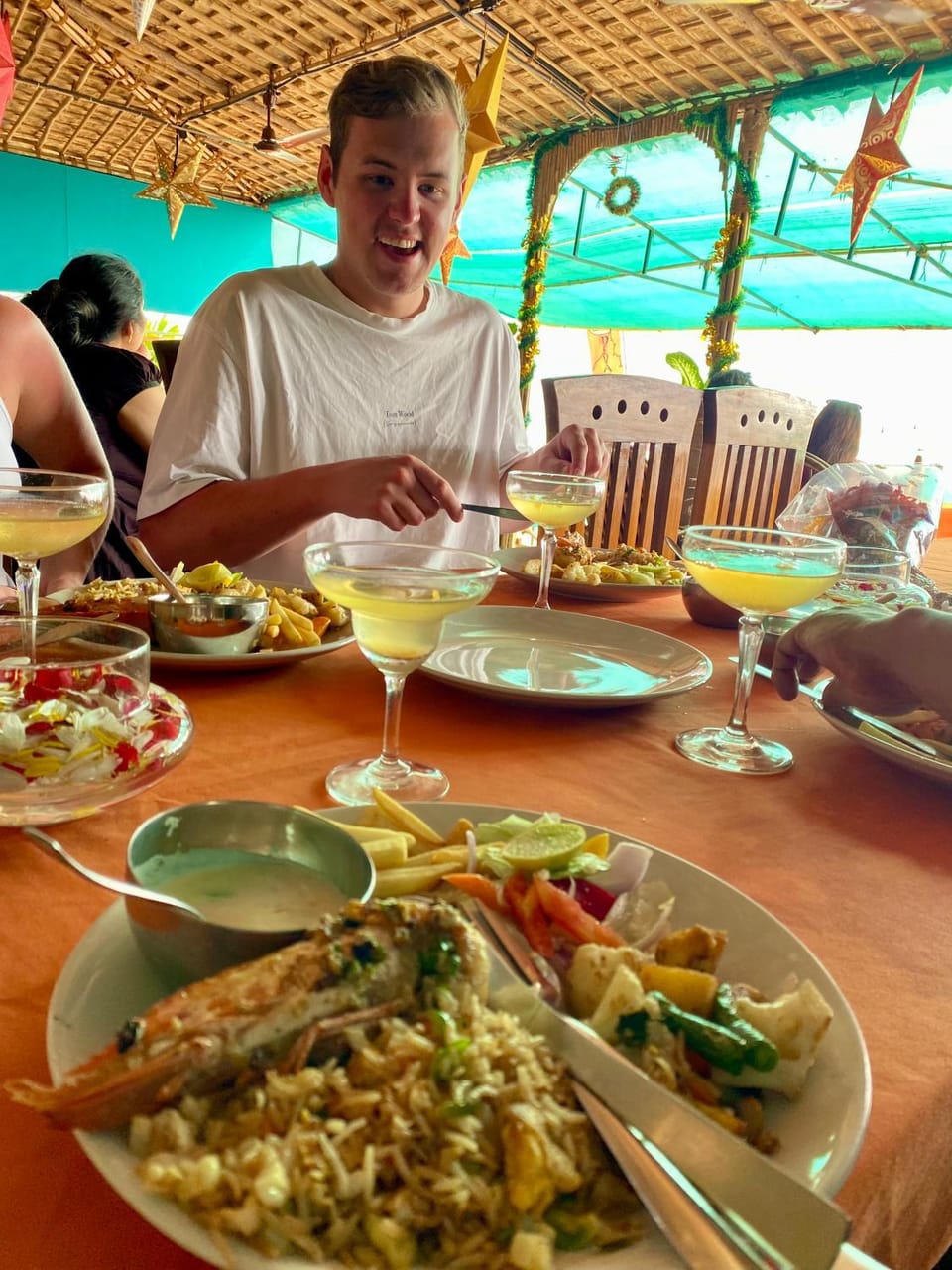 Chill Out Jasmine Restaurant Bar Rooms Nature lodge in Canacona