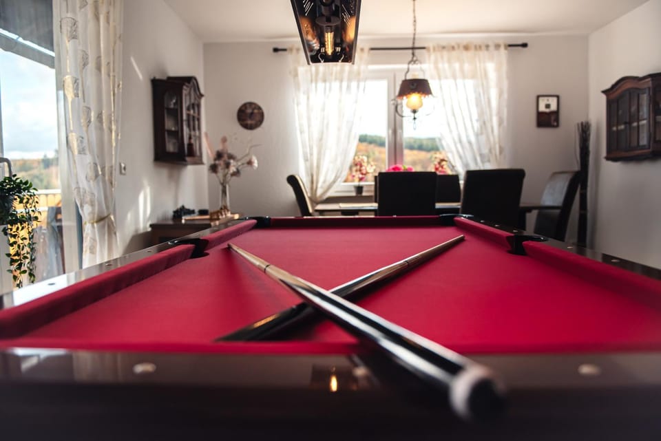 Billiard, Game Room, Dining area
