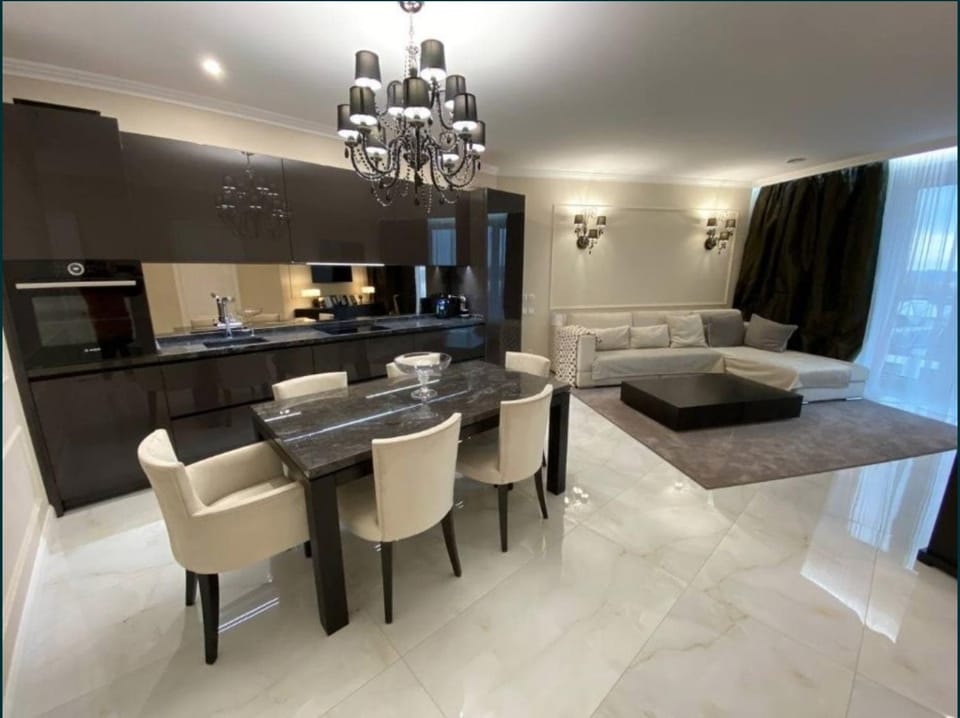 Lux 1-bedroom panoramic view Most City Center area Apartment in Dnipro