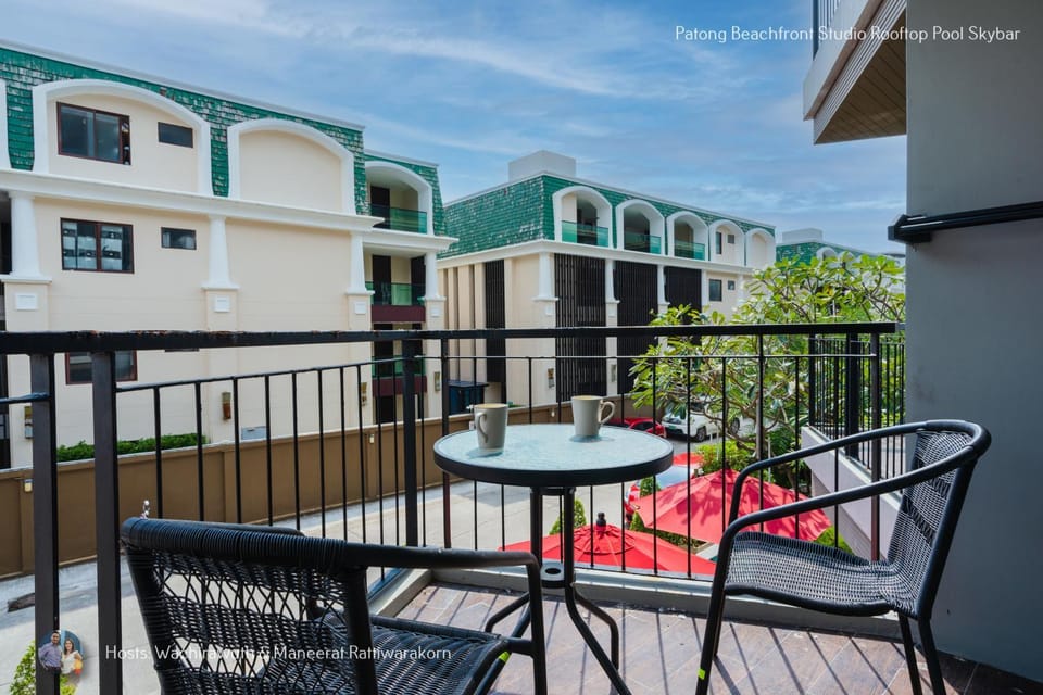 Property building, Patio, View (from property/room), Balcony/Terrace, Dining area