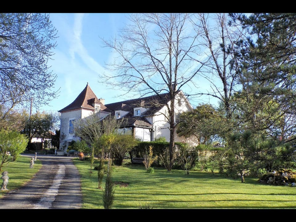 Property building, Spring, Garden view