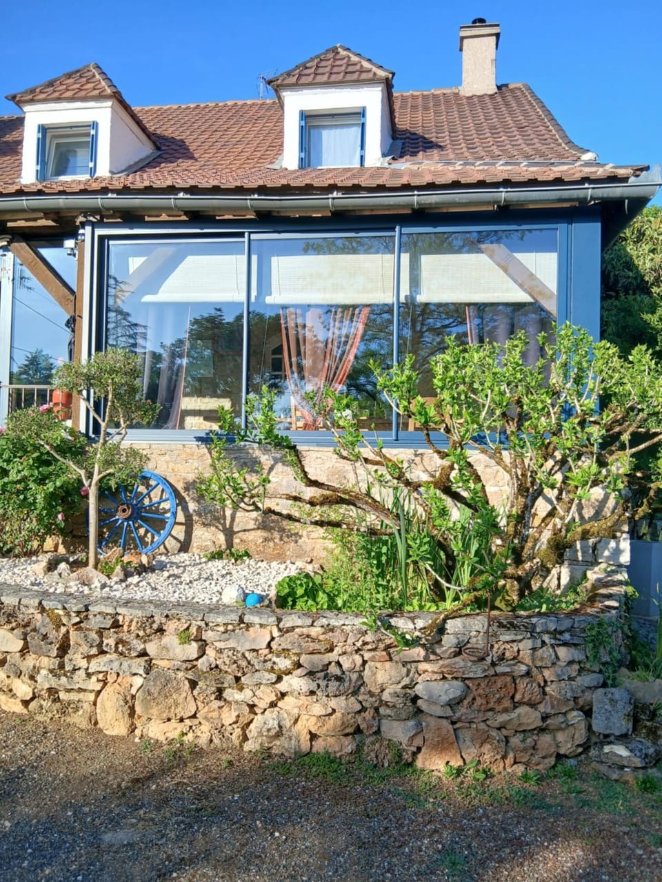 Patio, Garden view