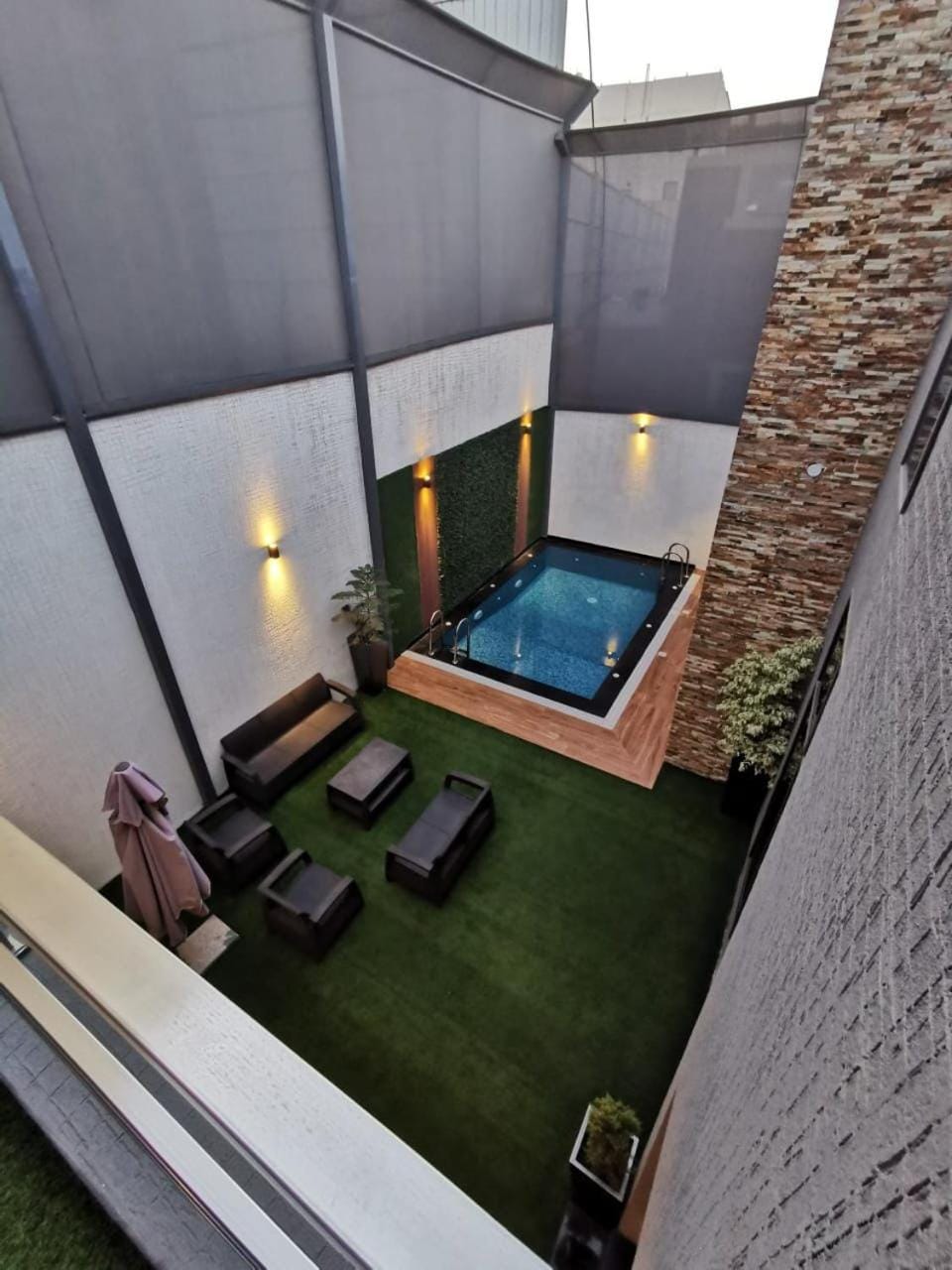 Inner courtyard view