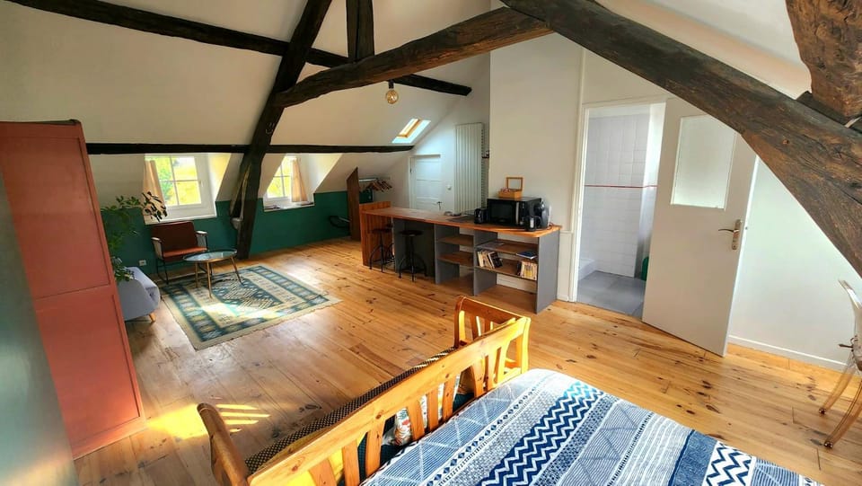 Les studios du 4 Canal - 2 grands studios indépendants proche du Loing et du centre historique de Nemours Apartment in Île-de-France