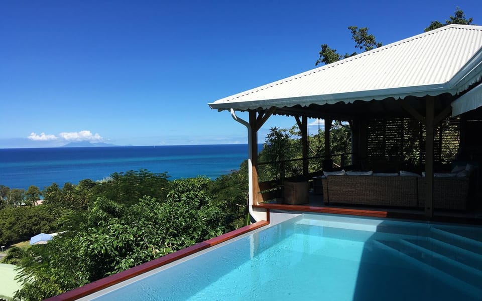 Patio, Sea view, Swimming pool