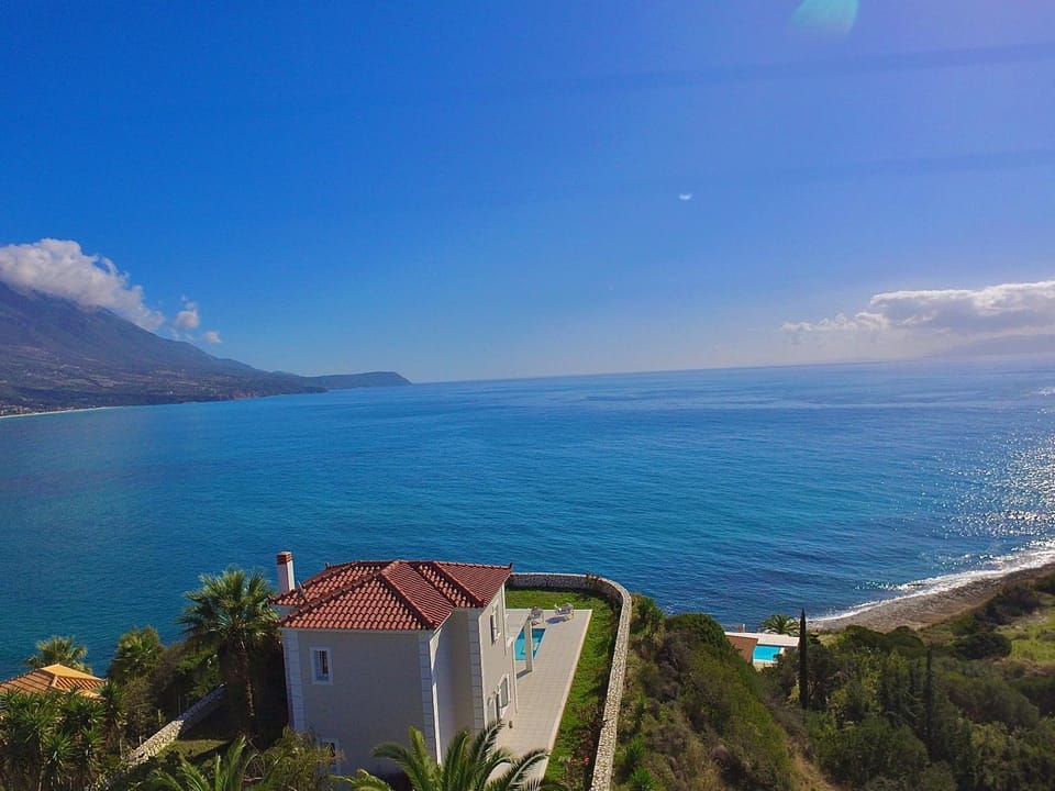 Bird's eye view, Sea view