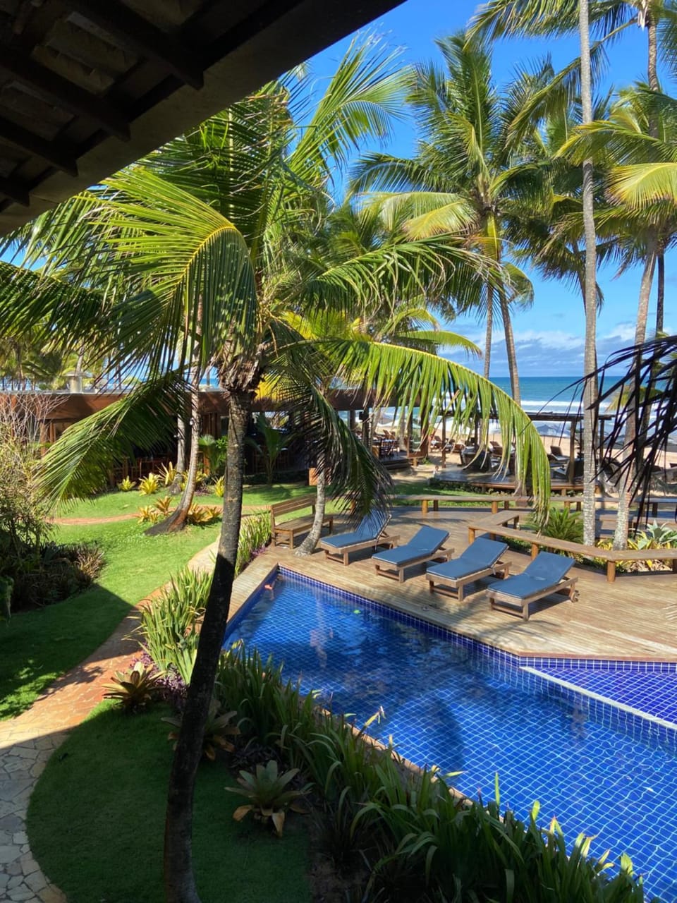 105 Condo Dreamland Apts BeachFront - Taipu de Fora Apartment in State of Bahia