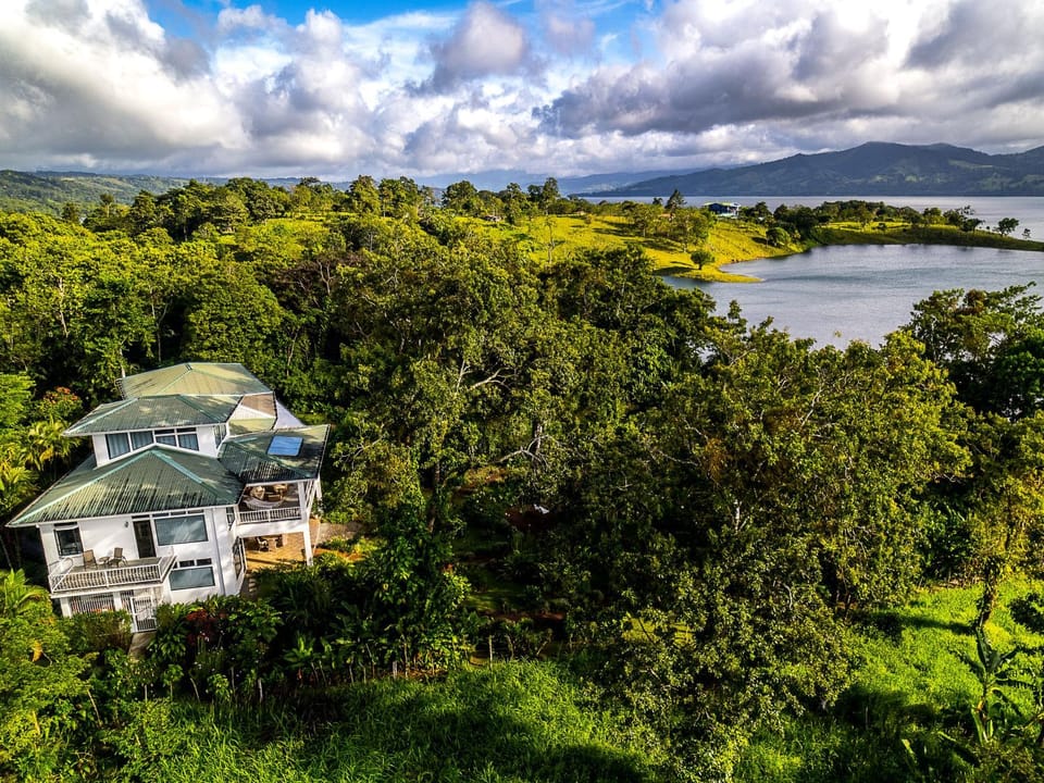 Property building, Day, Natural landscape, Bird's eye view, Garden