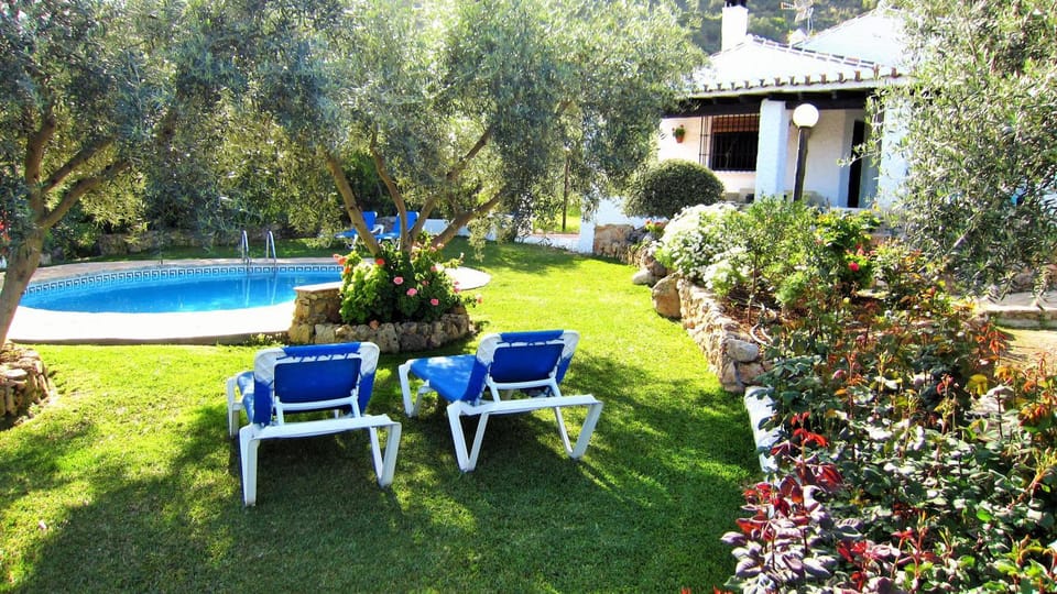 Garden, Garden view, Pool view, Swimming pool, sunbed