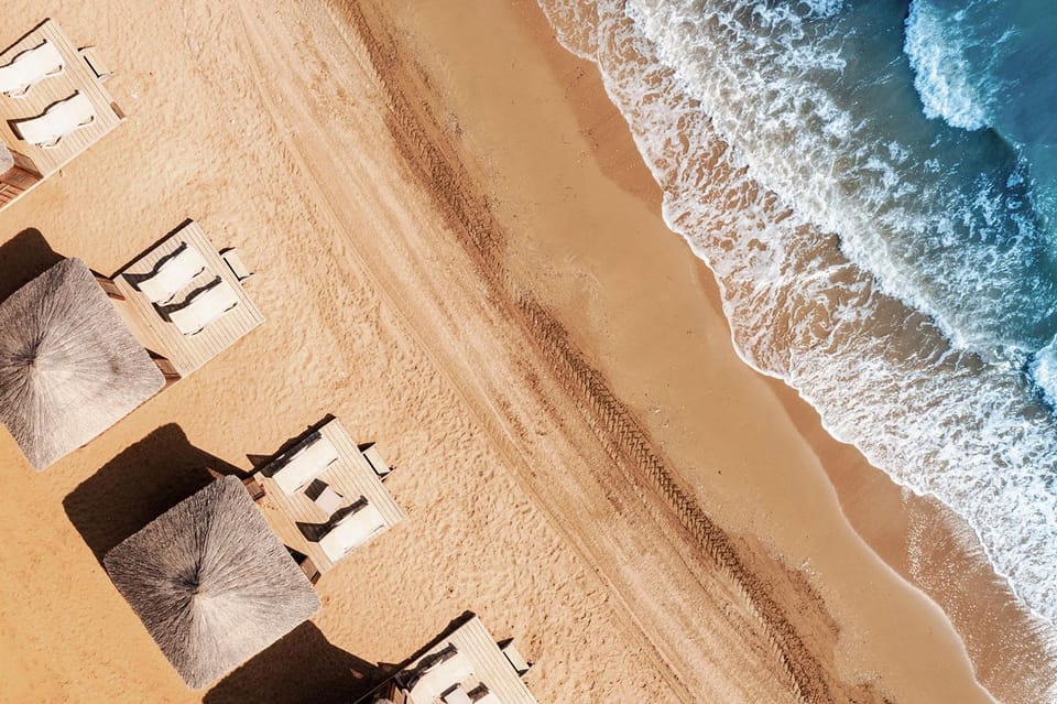 Day, Natural landscape, Beach, Sea view, sunbed