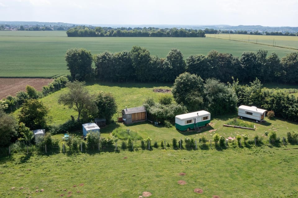 Spring, Bird's eye view, Garden, Garden, Garden view, Garden view