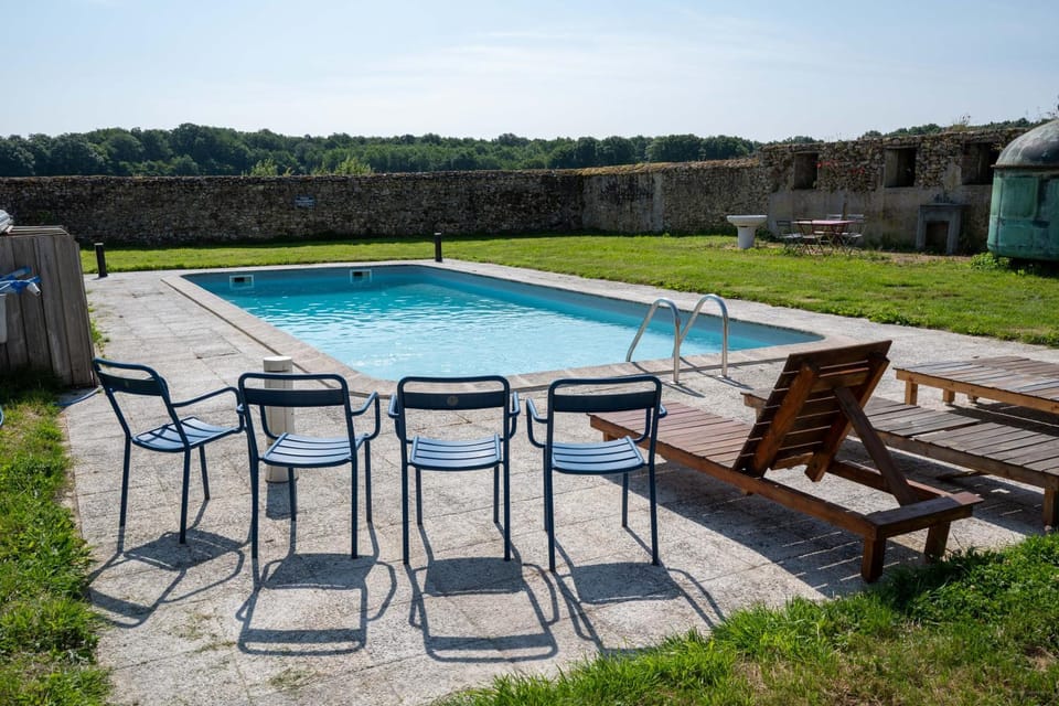 Swimming pool, Swimming pool, sunbed