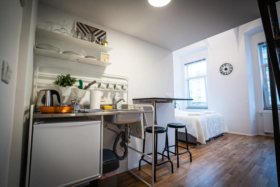 Bed, Coffee/tea facilities, Kitchen or kitchenette