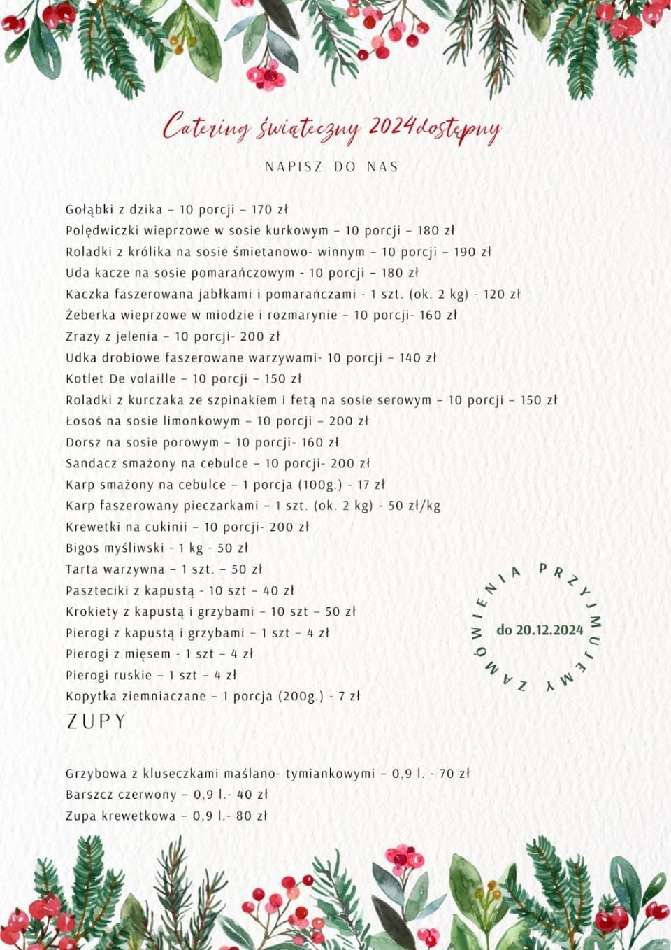 Restaurant/places to eat