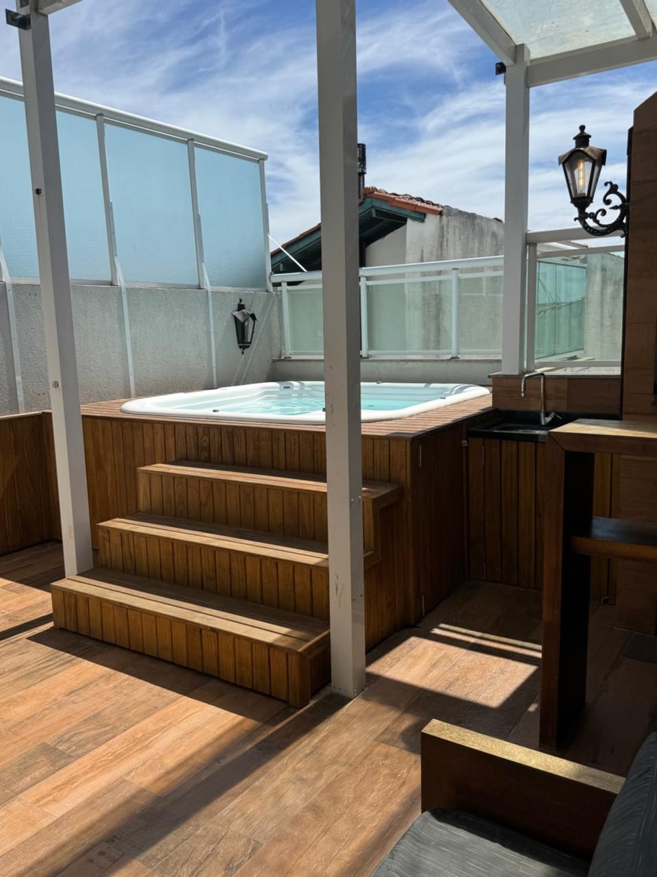 Cobertura com piscina privativa - 30m praia Apartment in Florianopolis