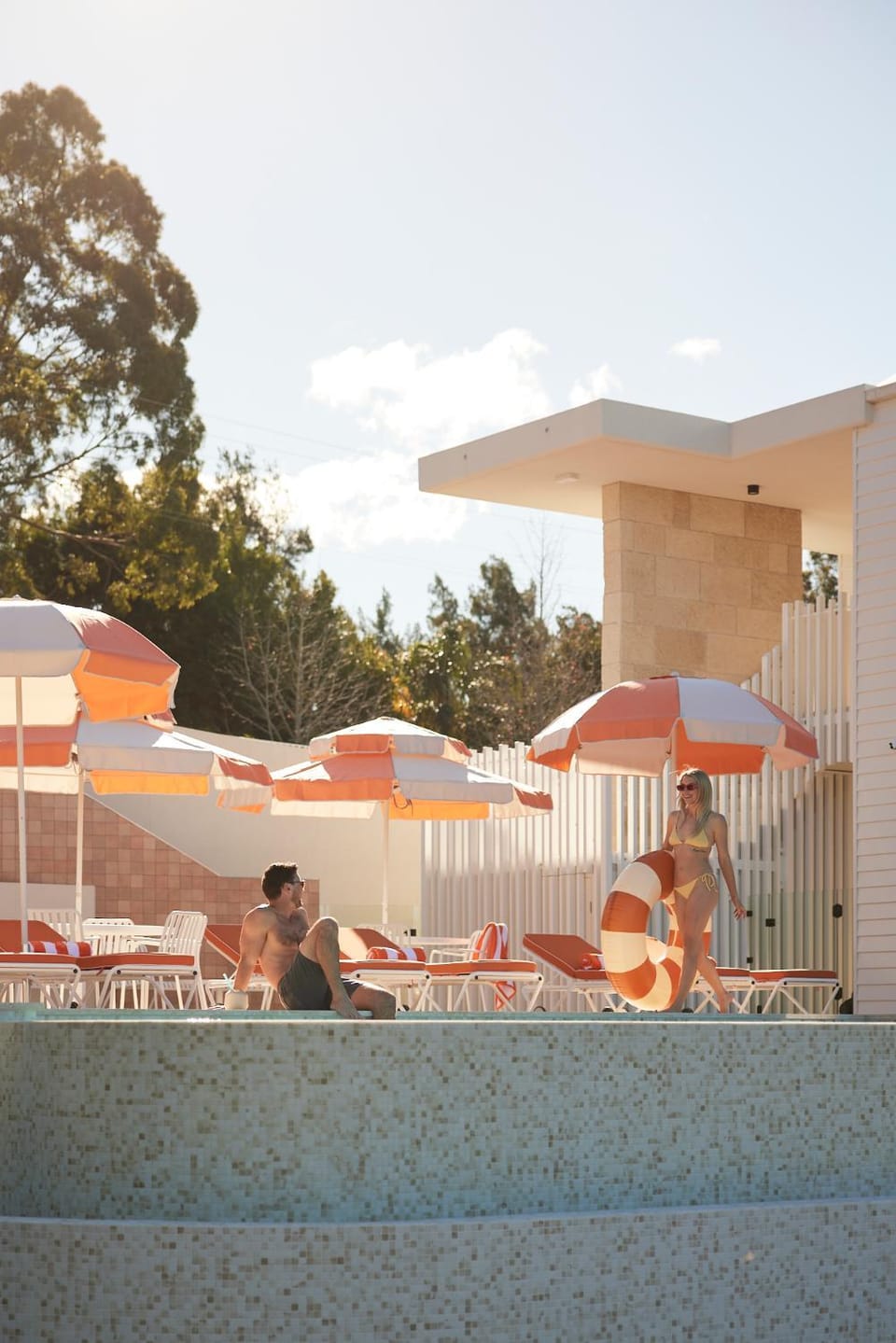 Property building, Swimming pool