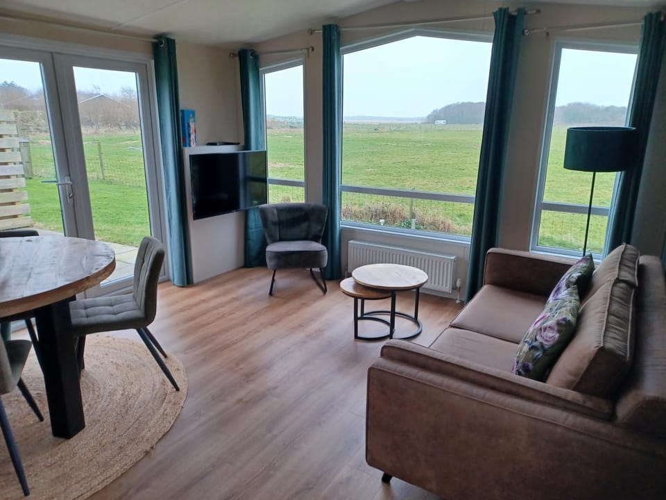 Chalet duunzicht Texel Chalet in De Cocksdorp