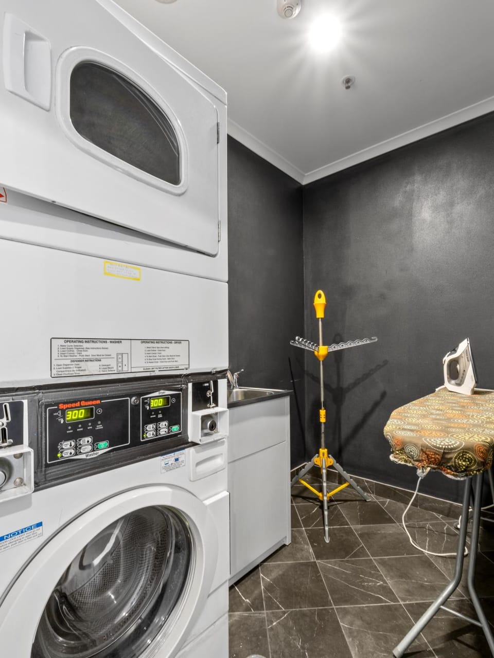dishwasher, washing machine, dryer