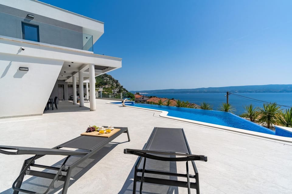 Patio, Balcony/Terrace, Pool view, Sea view, Swimming pool