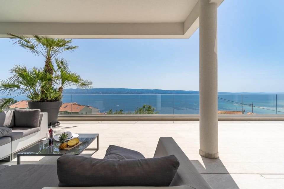 Balcony/Terrace, Seating area, Sea view
