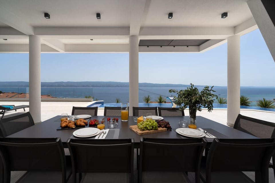 Balcony/Terrace, Food and drinks, Sea view