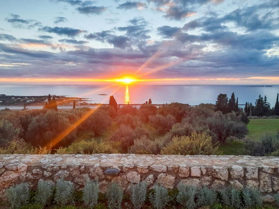 Natural landscape, Sunset