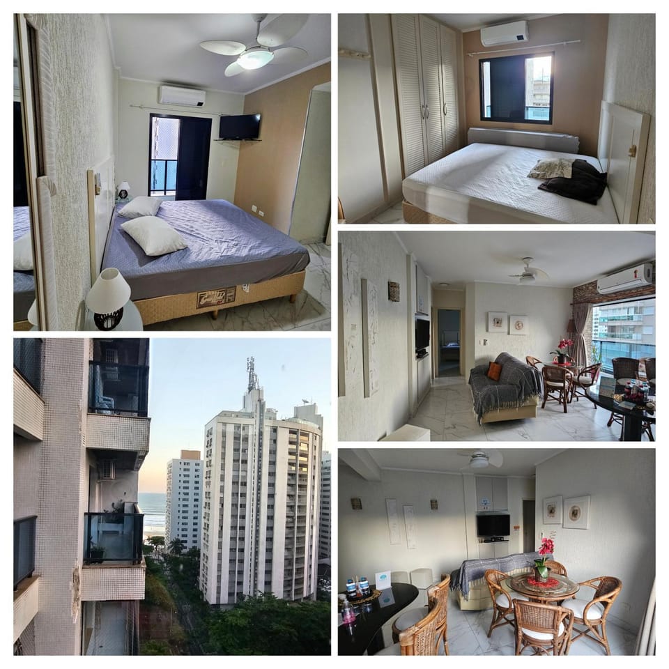 Capitania Varam Apartamento-Flat com Piscina e Vista Mar Guaruja Pitangueiras Apartment in State of São Paulo