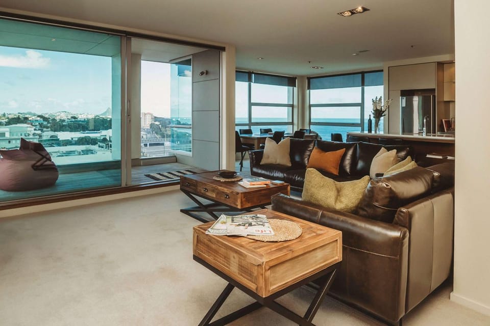 Liardett Penthouse - Inner city accommodation Apartment in New Plymouth