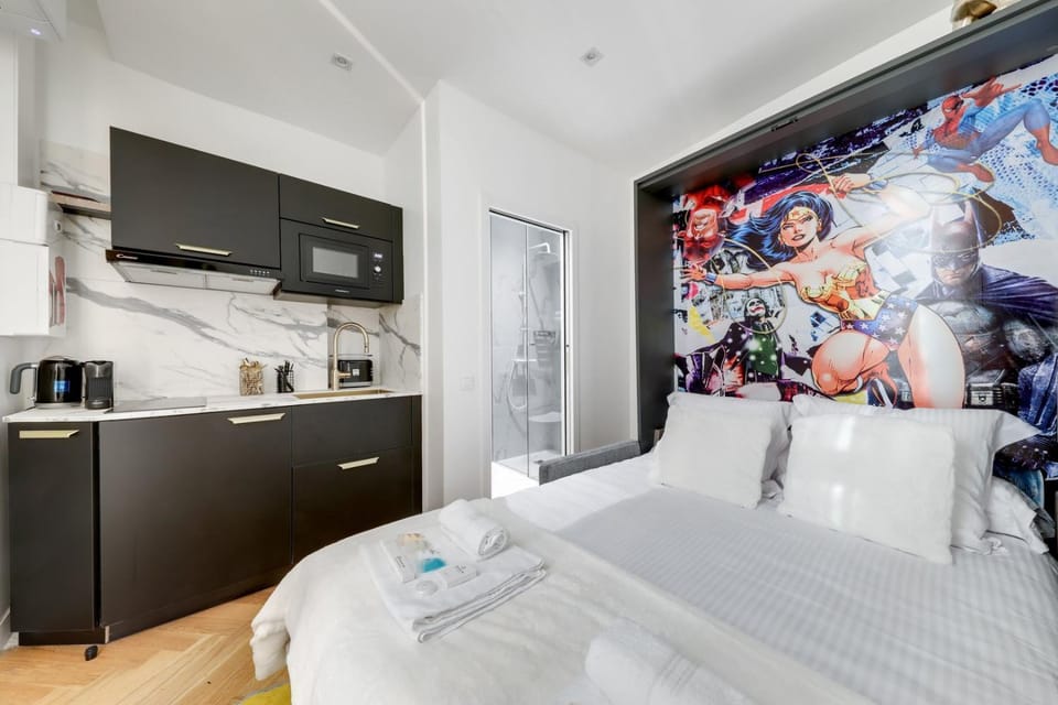 TV and multimedia, Kitchen or kitchenette, Bedroom