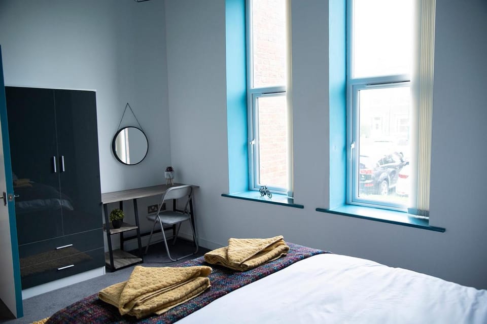 Bed, Bedroom, wardrobe