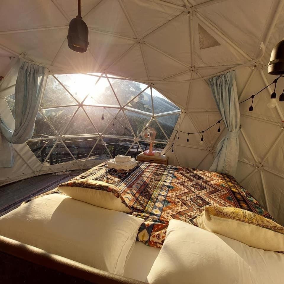 เตนท์โดมชายดอย ดอยแม่แจ๋ม ลำปาง Luxury tent in Thailand