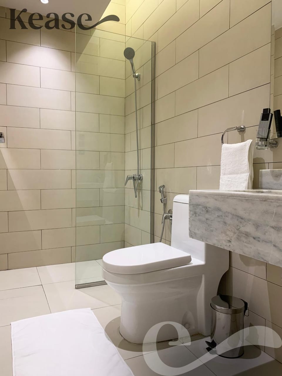 Shower, Toilet, Bathroom, bidet, towels