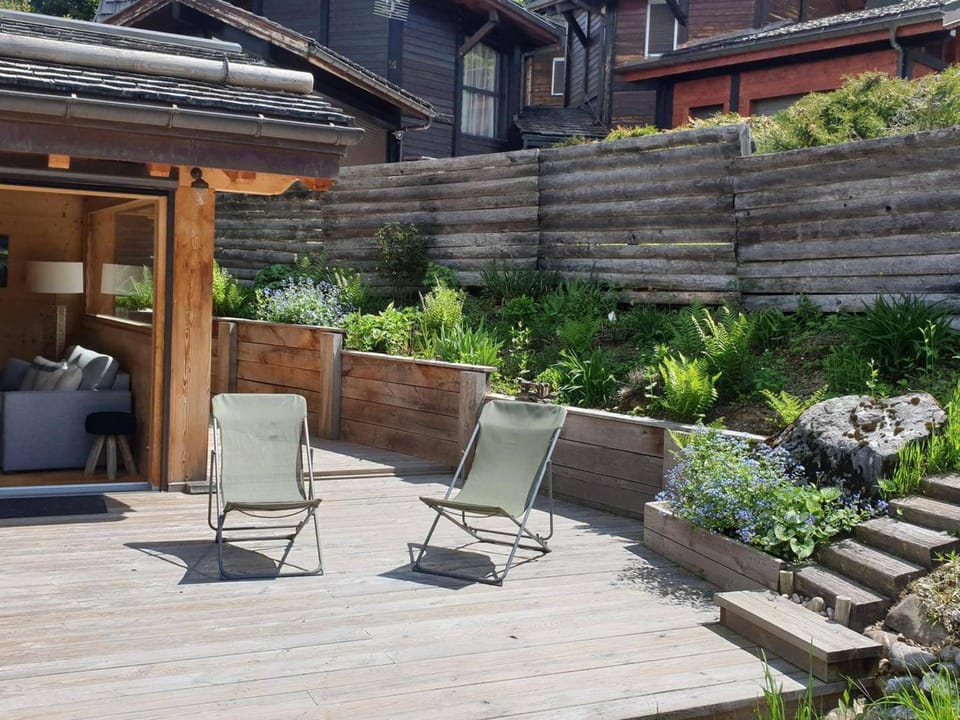 Chalet alpine cosy aux Gets, 6 pers, terrasse sud exposée - FR-1-598-96 Chalet in Les Gets