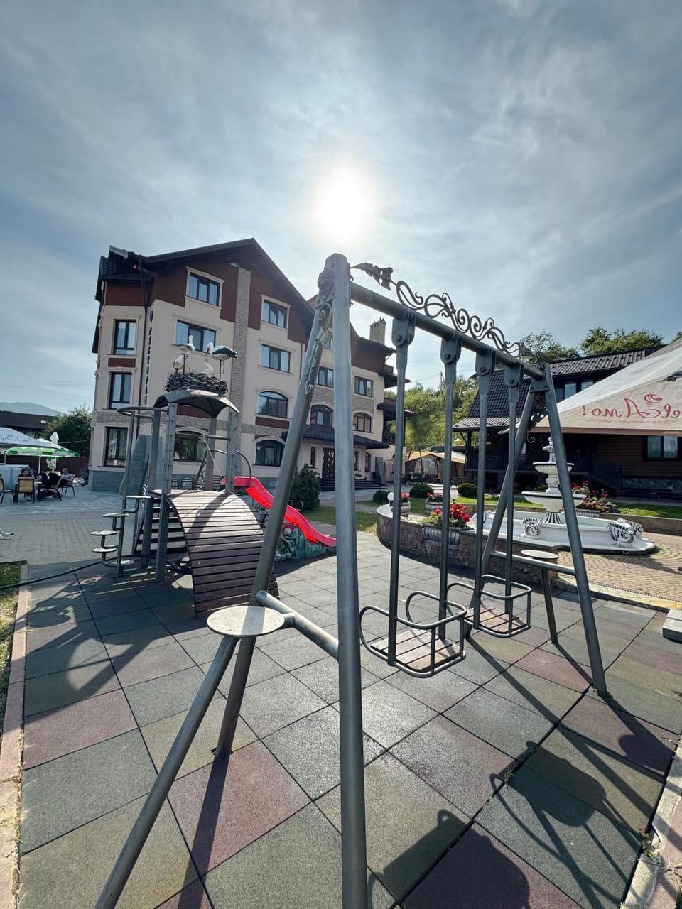 Day, Children play ground